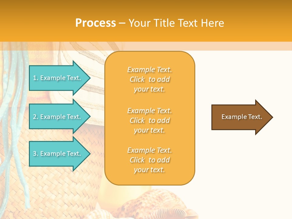 Lotion Sea Shower PowerPoint Template
