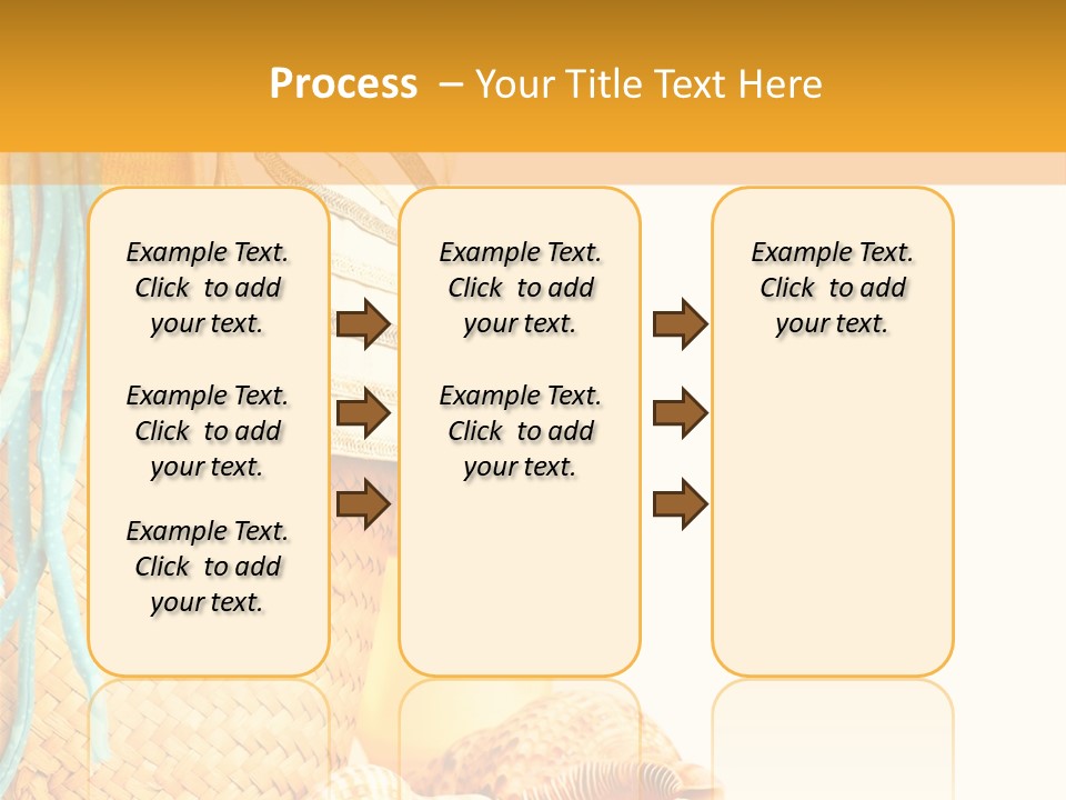 Lotion Sea Shower PowerPoint Template