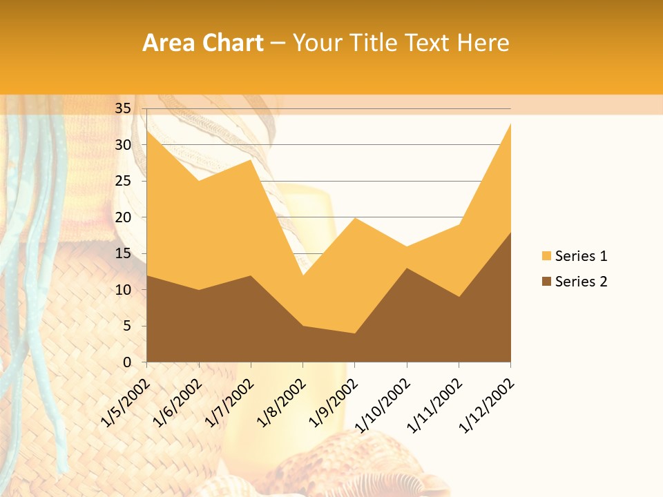 Lotion Sea Shower PowerPoint Template