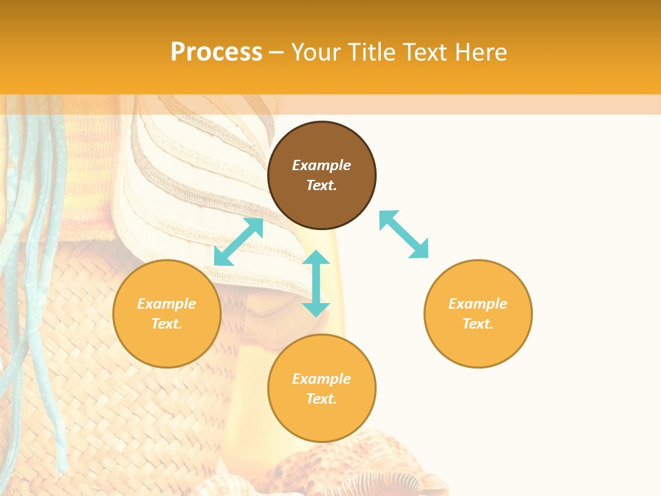 Lotion Sea Shower PowerPoint Template