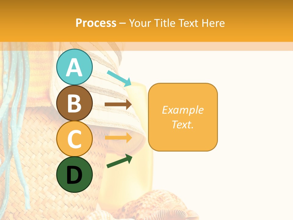 Lotion Sea Shower PowerPoint Template