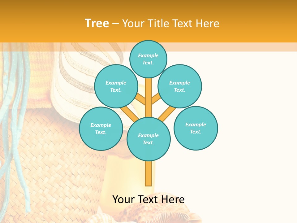 Lotion Sea Shower PowerPoint Template