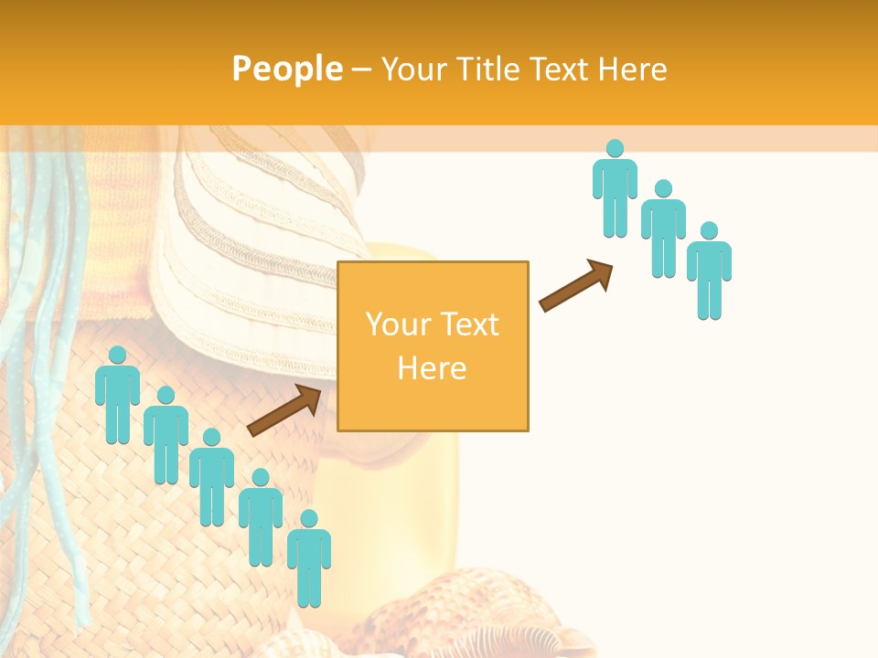 Lotion Sea Shower PowerPoint Template