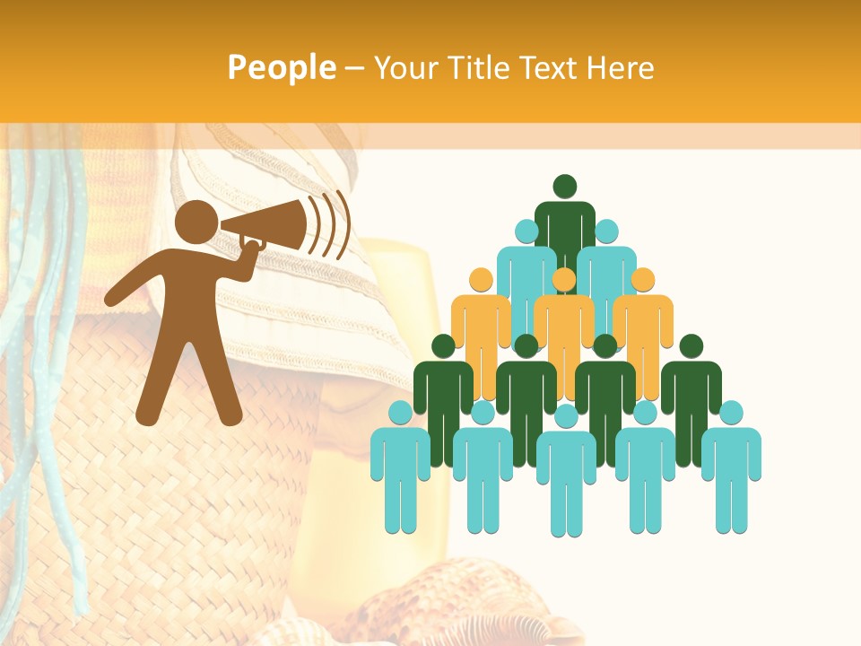 Lotion Sea Shower PowerPoint Template