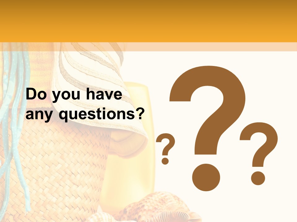 Lotion Sea Shower PowerPoint Template