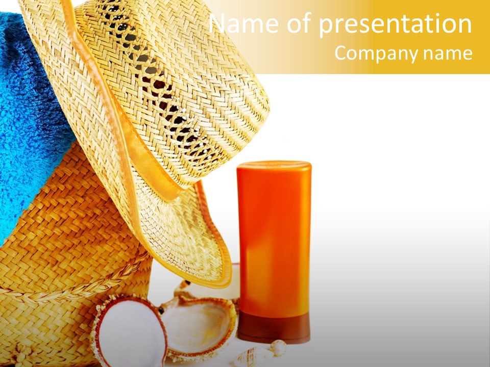 Product Decoration Nature PowerPoint Template