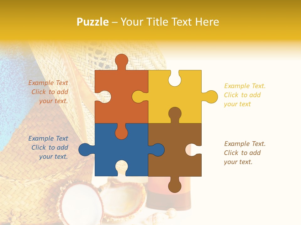 Product Decoration Nature PowerPoint Template