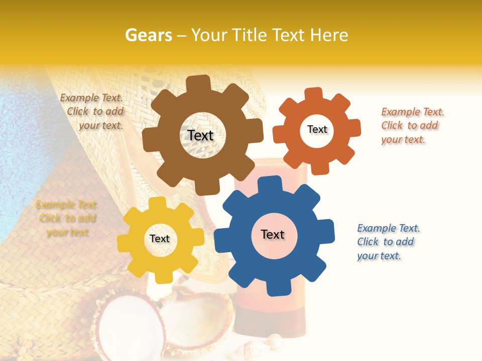 Product Decoration Nature PowerPoint Template