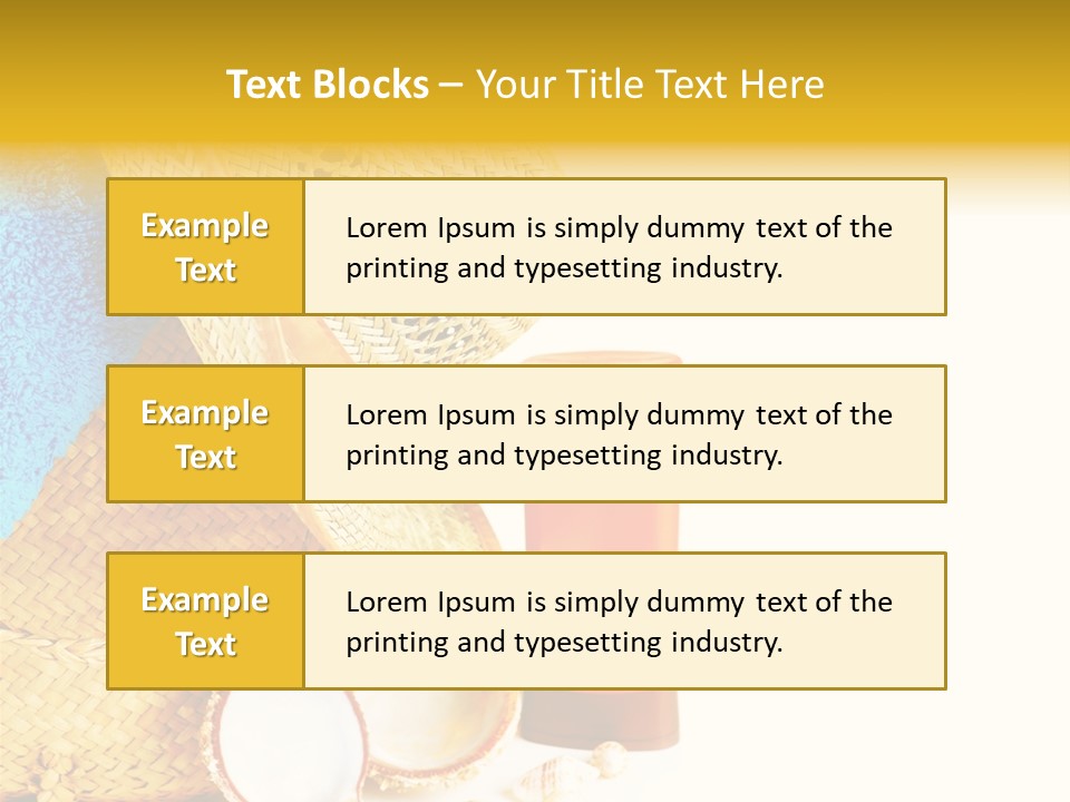 Product Decoration Nature PowerPoint Template