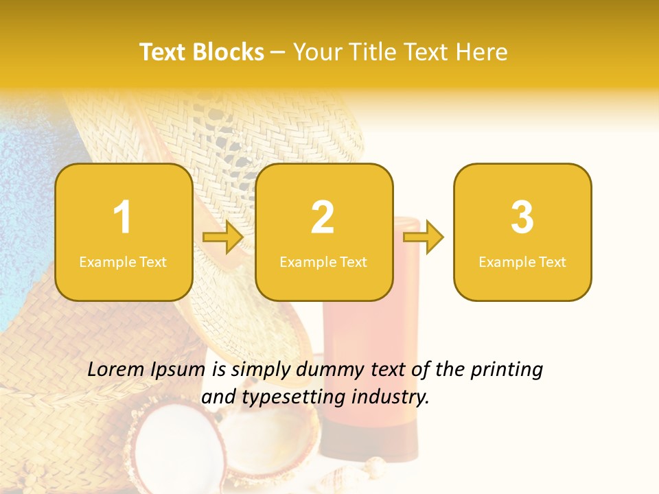 Product Decoration Nature PowerPoint Template