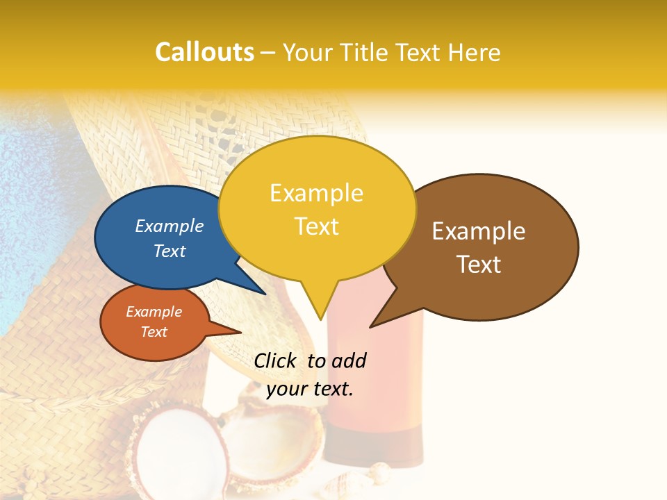 Product Decoration Nature PowerPoint Template