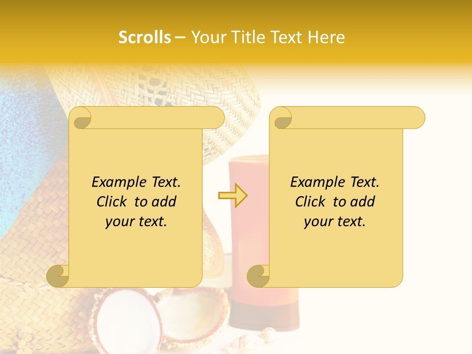 Product Decoration Nature PowerPoint Template