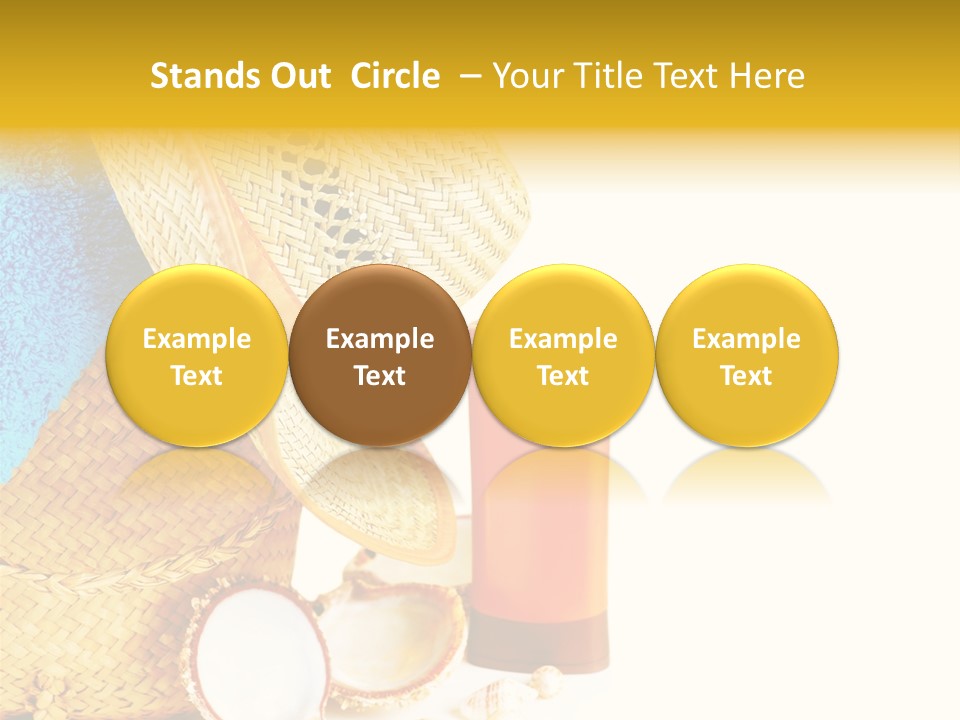 Product Decoration Nature PowerPoint Template