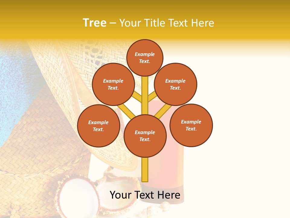 Product Decoration Nature PowerPoint Template