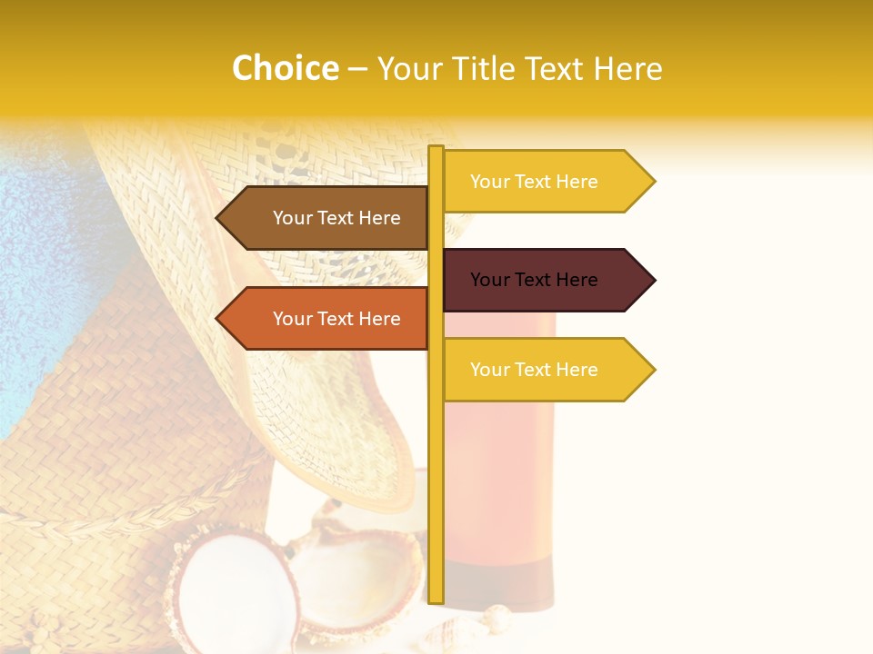 Product Decoration Nature PowerPoint Template