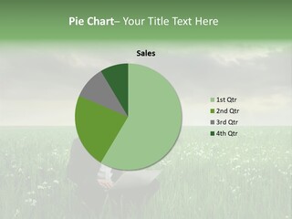 Business Land Computer PowerPoint Template