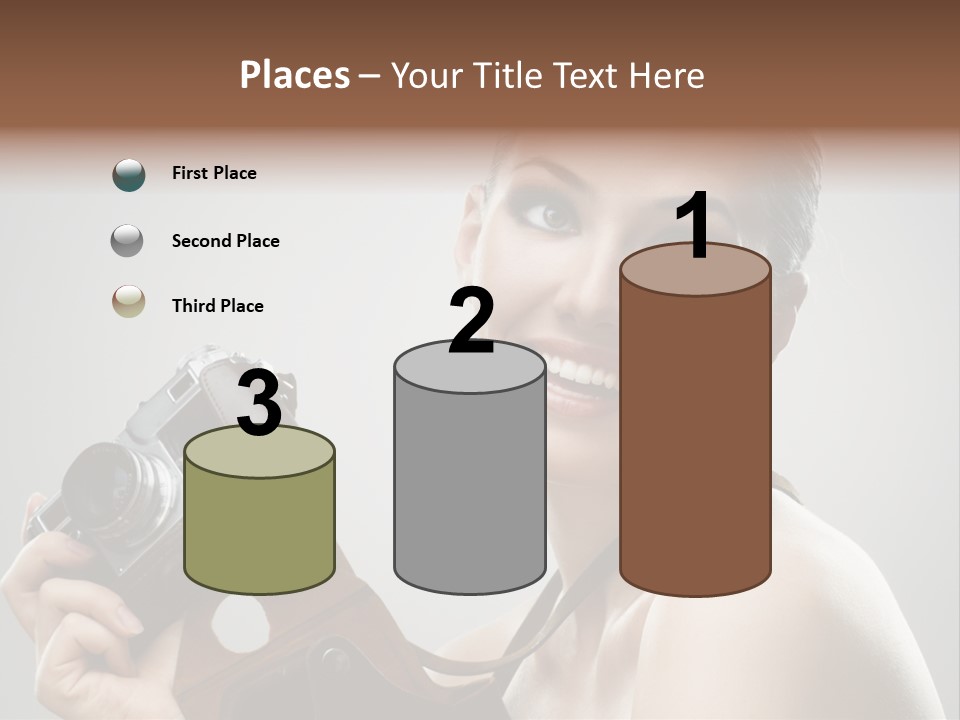 One Portrait Equipment PowerPoint Template