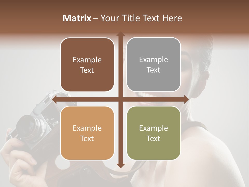 One Portrait Equipment PowerPoint Template