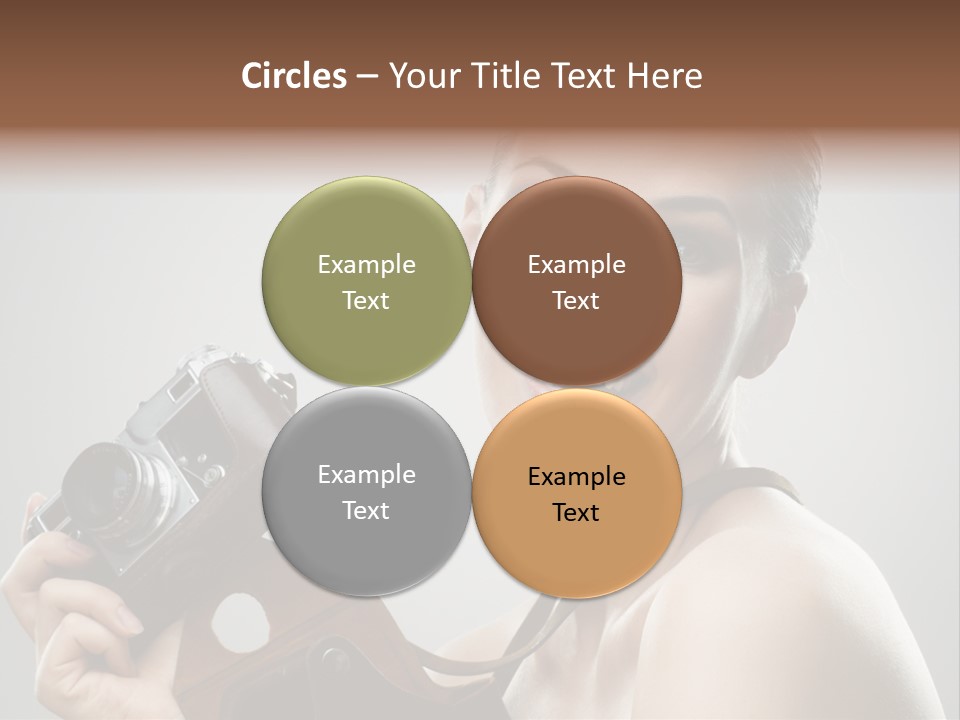 One Portrait Equipment PowerPoint Template