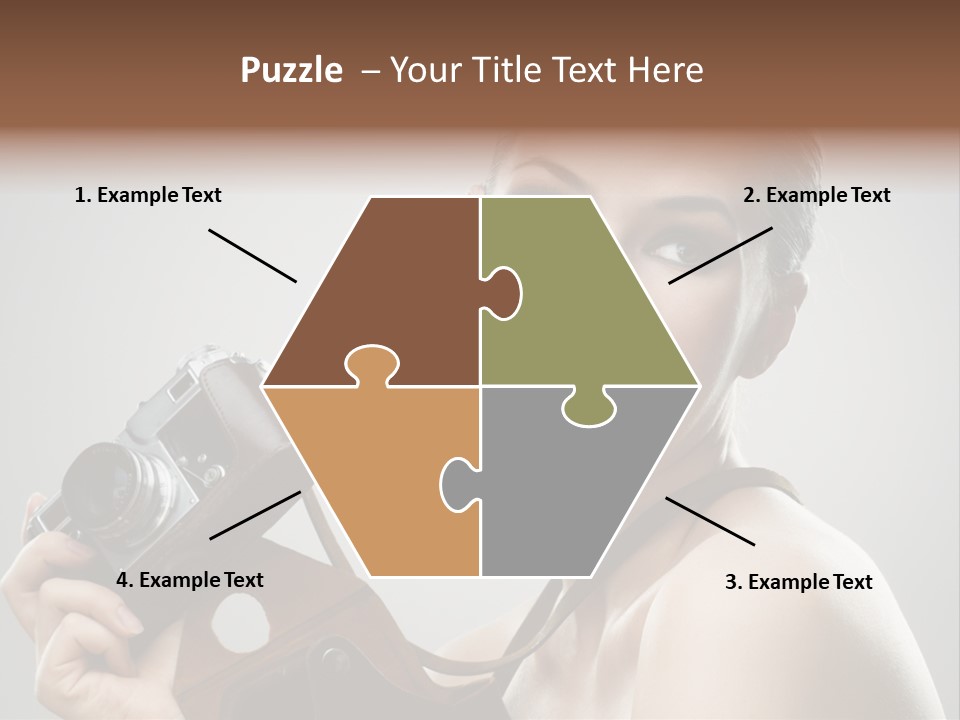 One Portrait Equipment PowerPoint Template