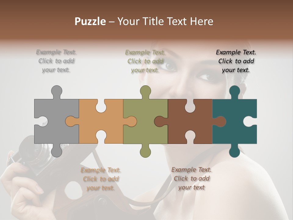 One Portrait Equipment PowerPoint Template