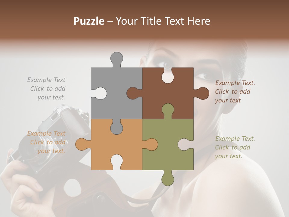 One Portrait Equipment PowerPoint Template