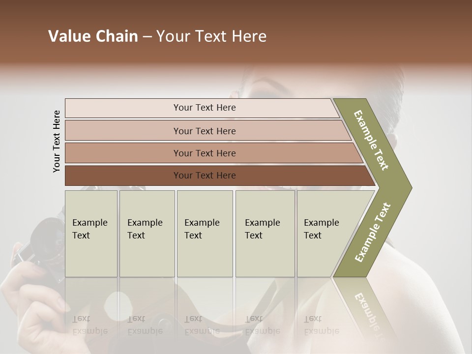 One Portrait Equipment PowerPoint Template