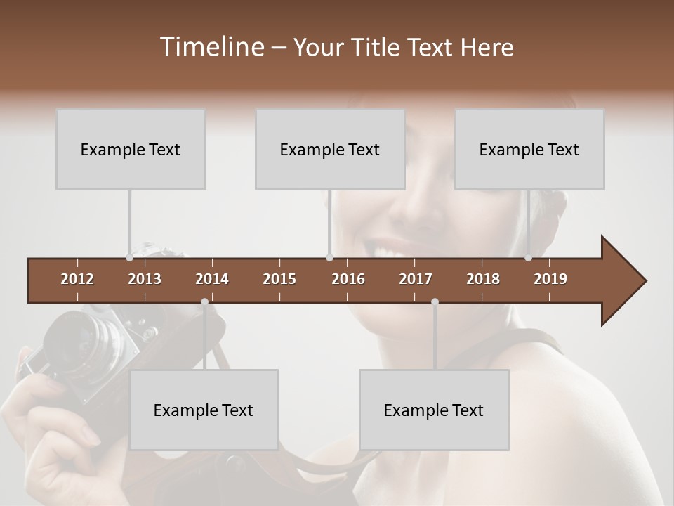 One Portrait Equipment PowerPoint Template