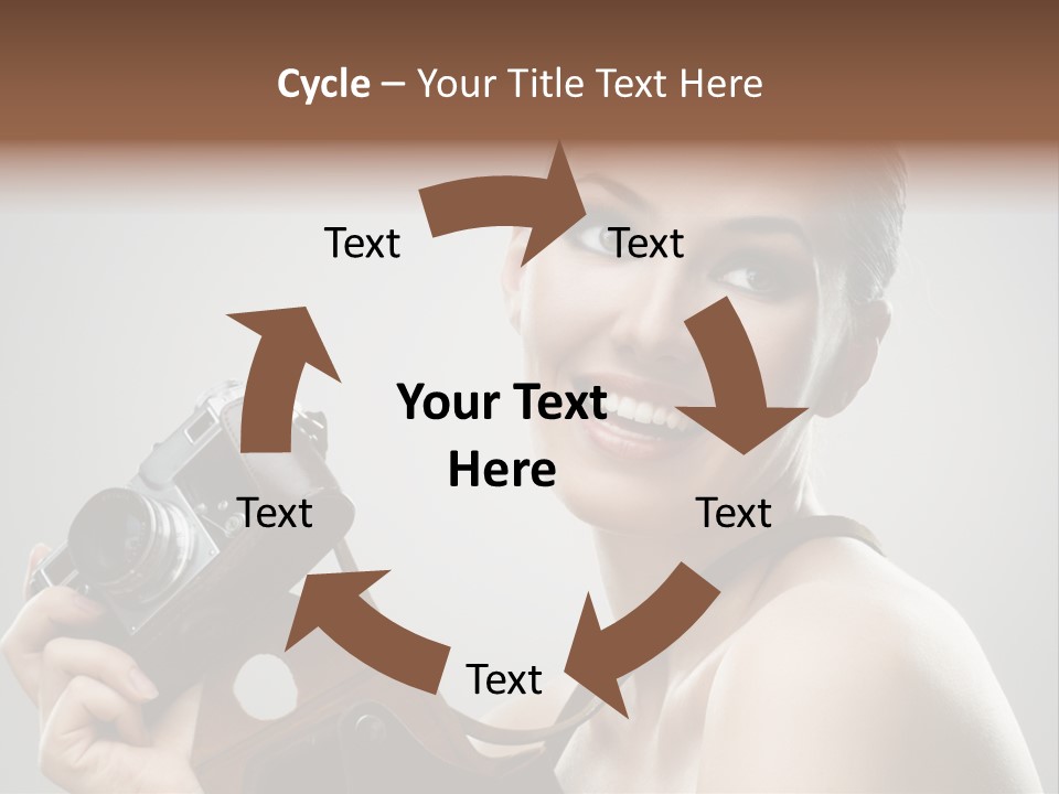 One Portrait Equipment PowerPoint Template