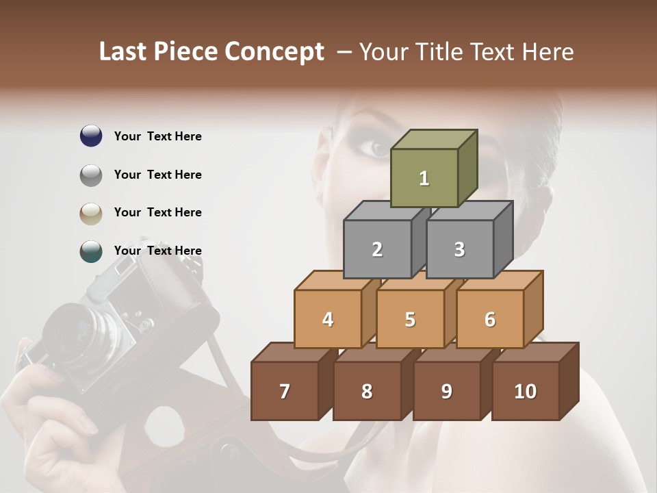 One Portrait Equipment PowerPoint Template