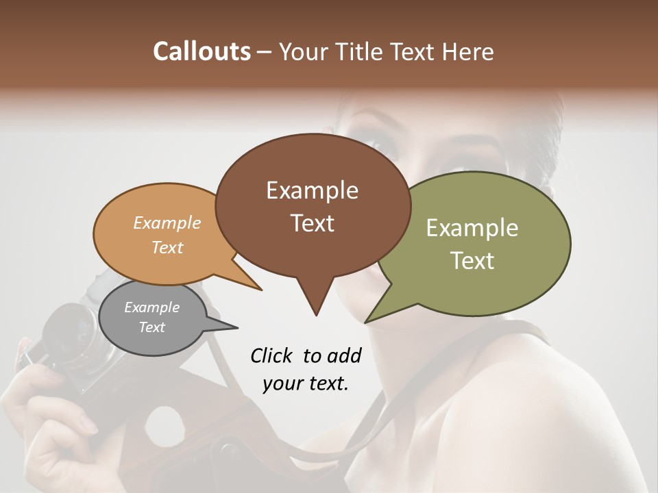 One Portrait Equipment PowerPoint Template