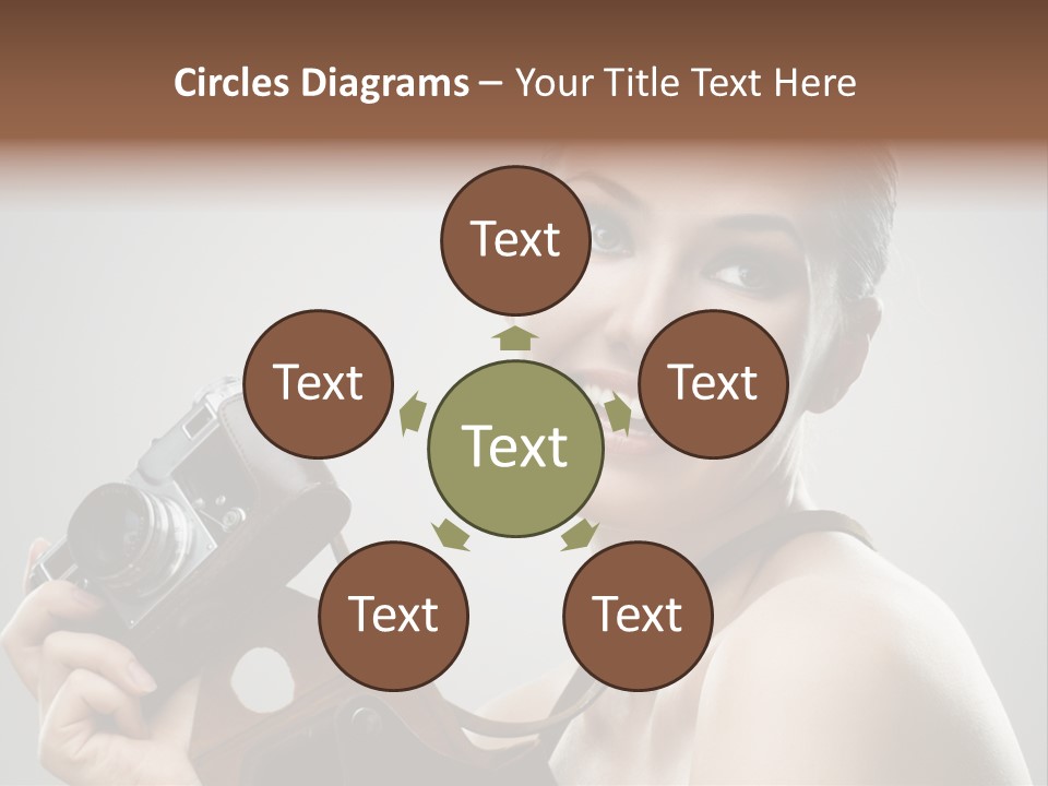 One Portrait Equipment PowerPoint Template