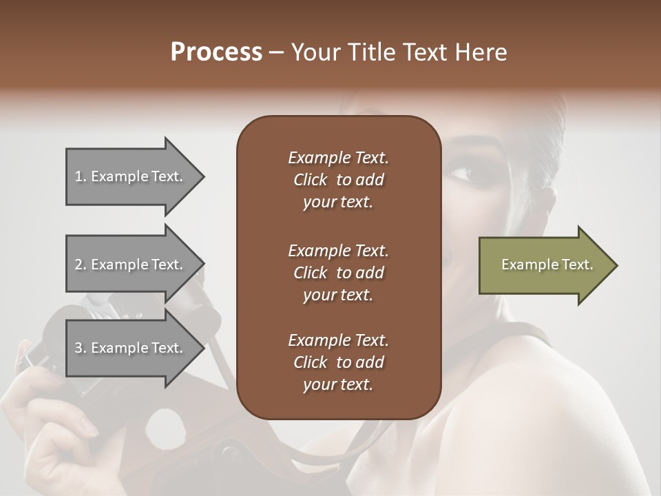 One Portrait Equipment PowerPoint Template