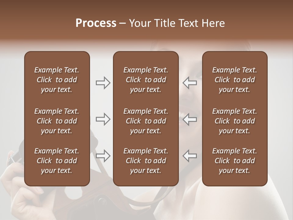 One Portrait Equipment PowerPoint Template