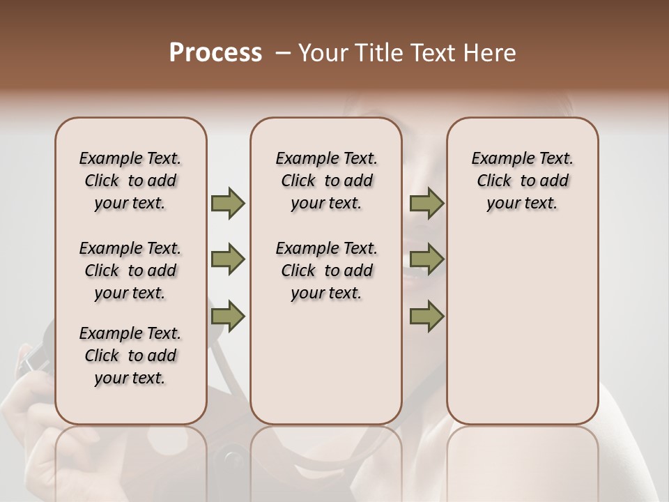 One Portrait Equipment PowerPoint Template