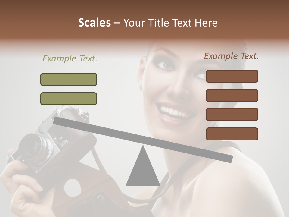 One Portrait Equipment PowerPoint Template