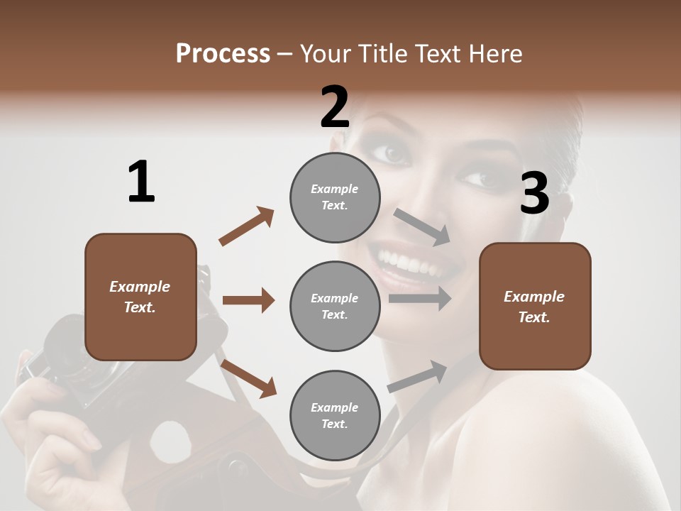 One Portrait Equipment PowerPoint Template