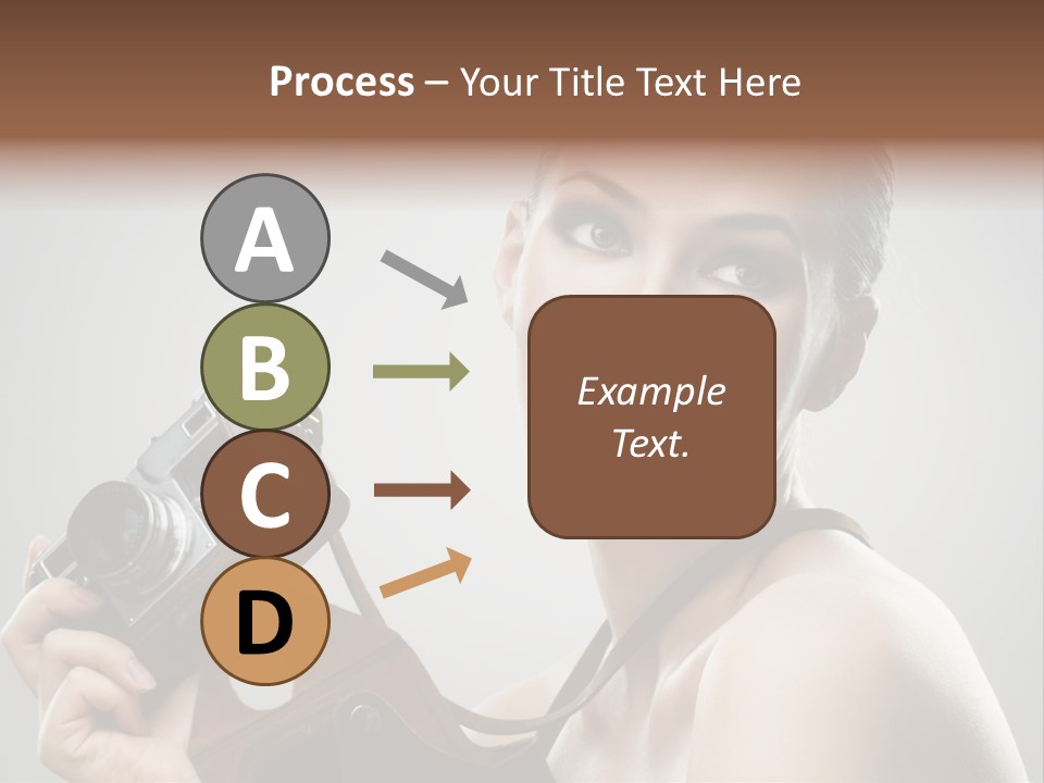 One Portrait Equipment PowerPoint Template