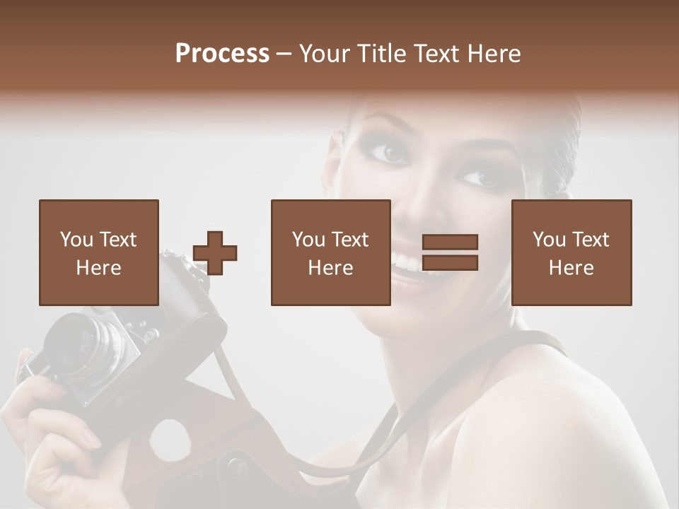 One Portrait Equipment PowerPoint Template