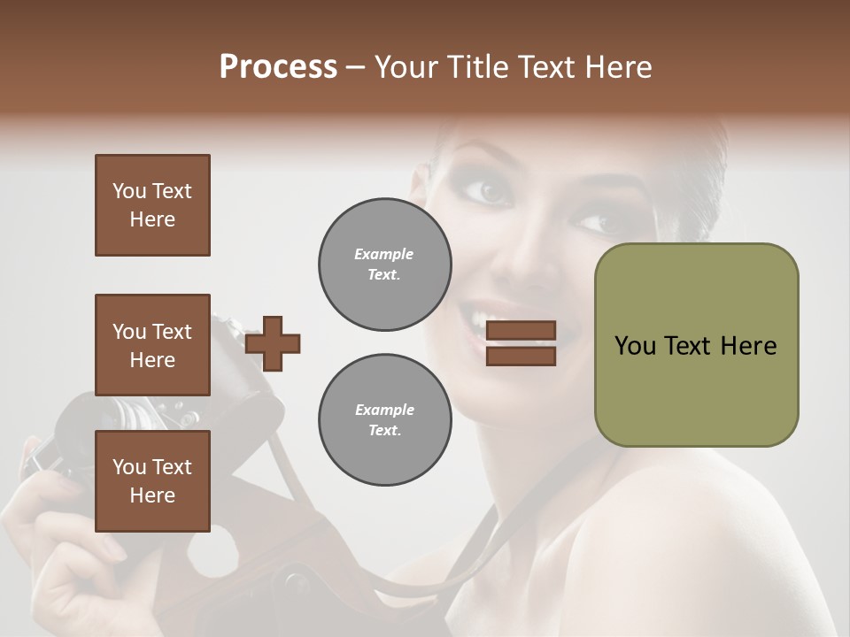 One Portrait Equipment PowerPoint Template