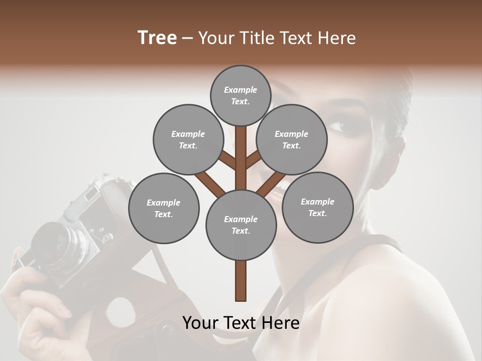 One Portrait Equipment PowerPoint Template