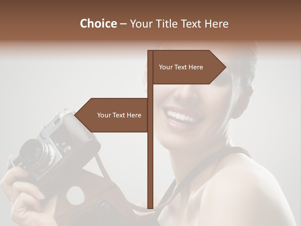 One Portrait Equipment PowerPoint Template