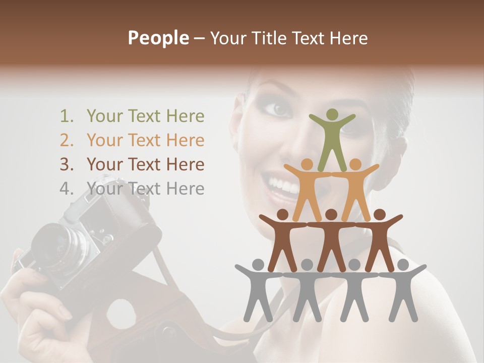 One Portrait Equipment PowerPoint Template