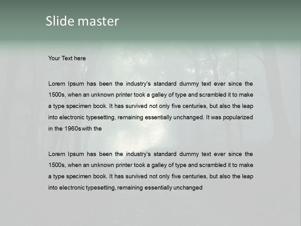 Evil Orange Ground PowerPoint Template