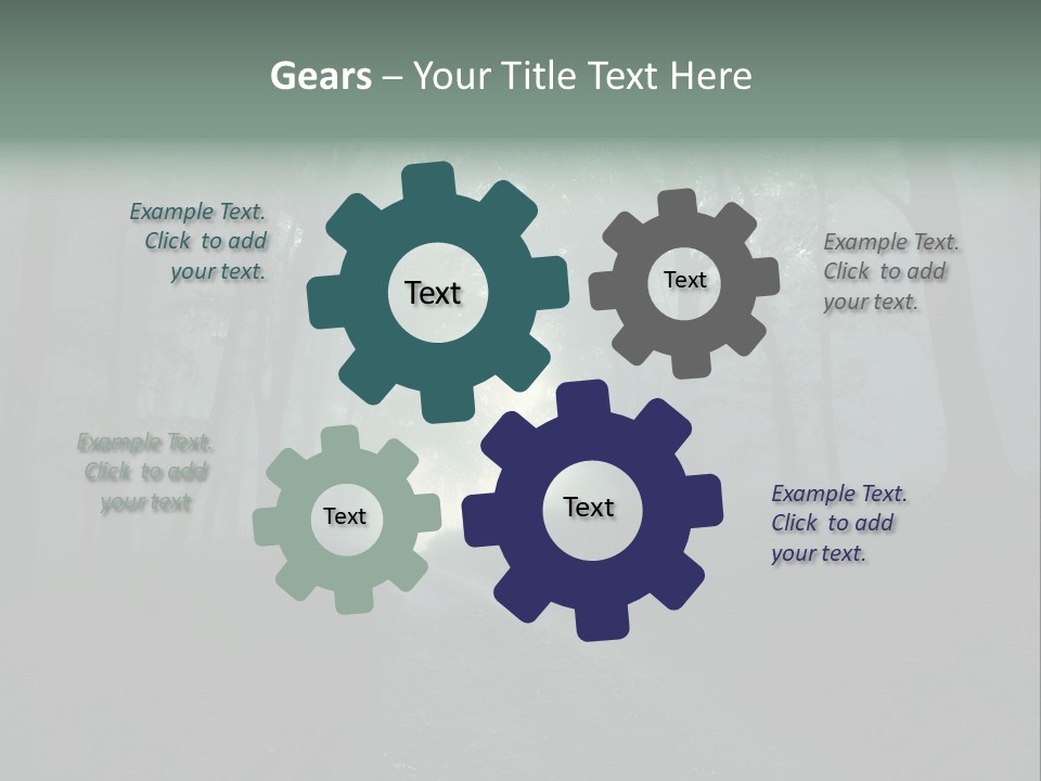 Evil Orange Ground PowerPoint Template