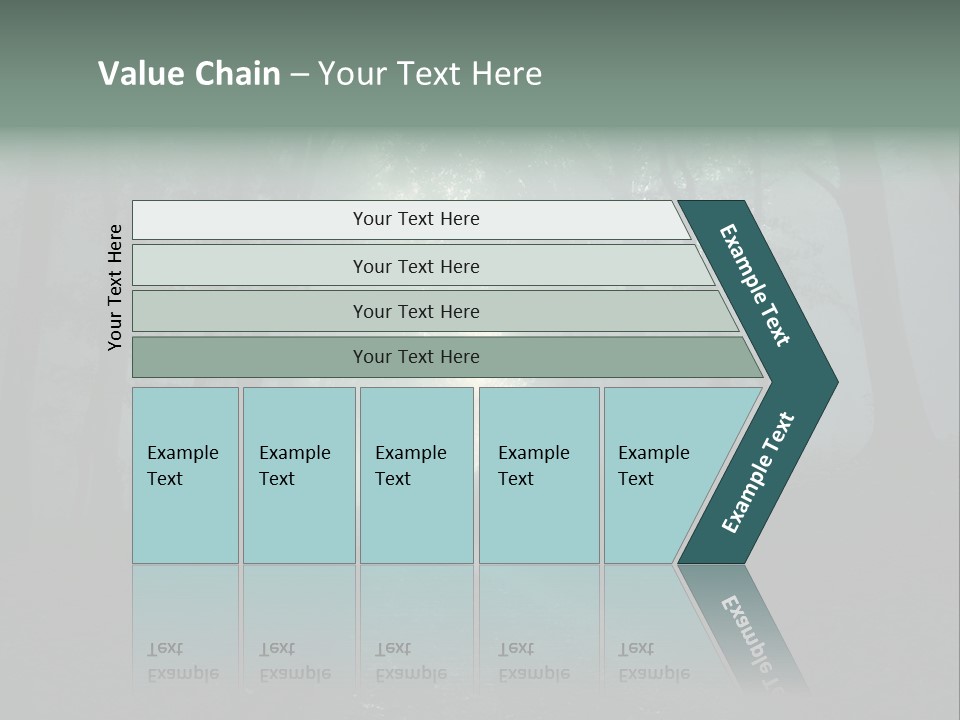 Evil Orange Ground PowerPoint Template