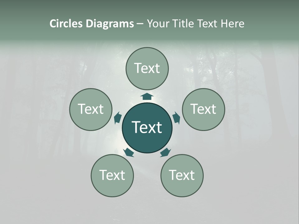 Evil Orange Ground PowerPoint Template