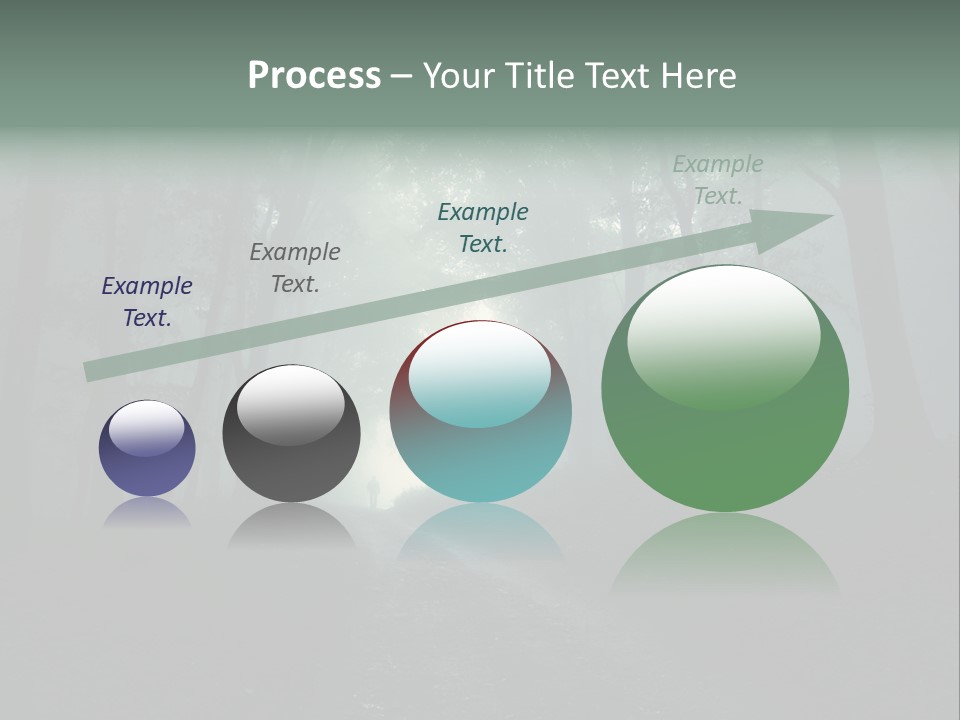 Evil Orange Ground PowerPoint Template