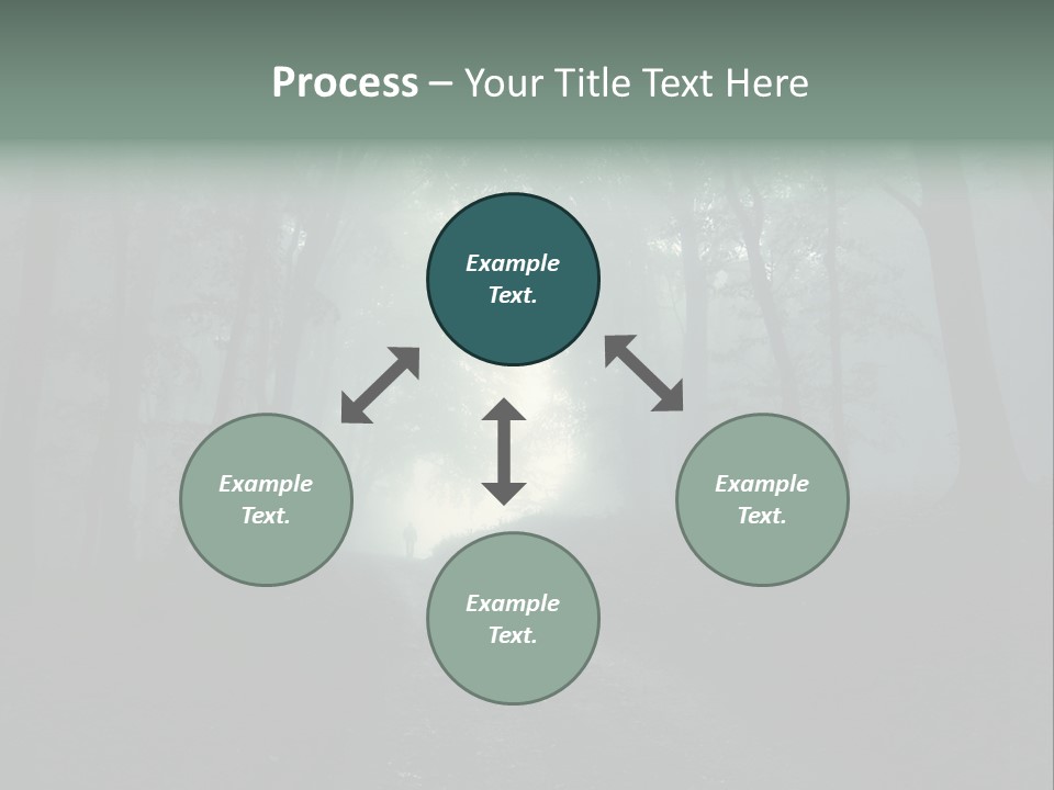 Evil Orange Ground PowerPoint Template
