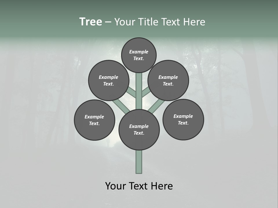 Evil Orange Ground PowerPoint Template